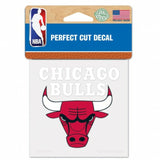 Chicago Bulls Decal 4x4 Perfect Cut