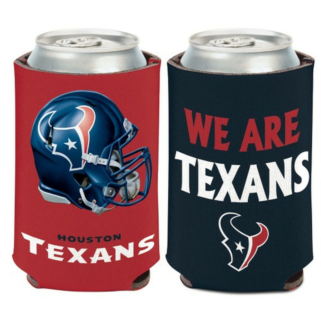 Houston Texans Can Cooler Slogan Design Special Order 