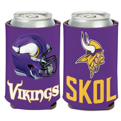 Minnesota Vikings Can Cooler Slogan Design Special Order 