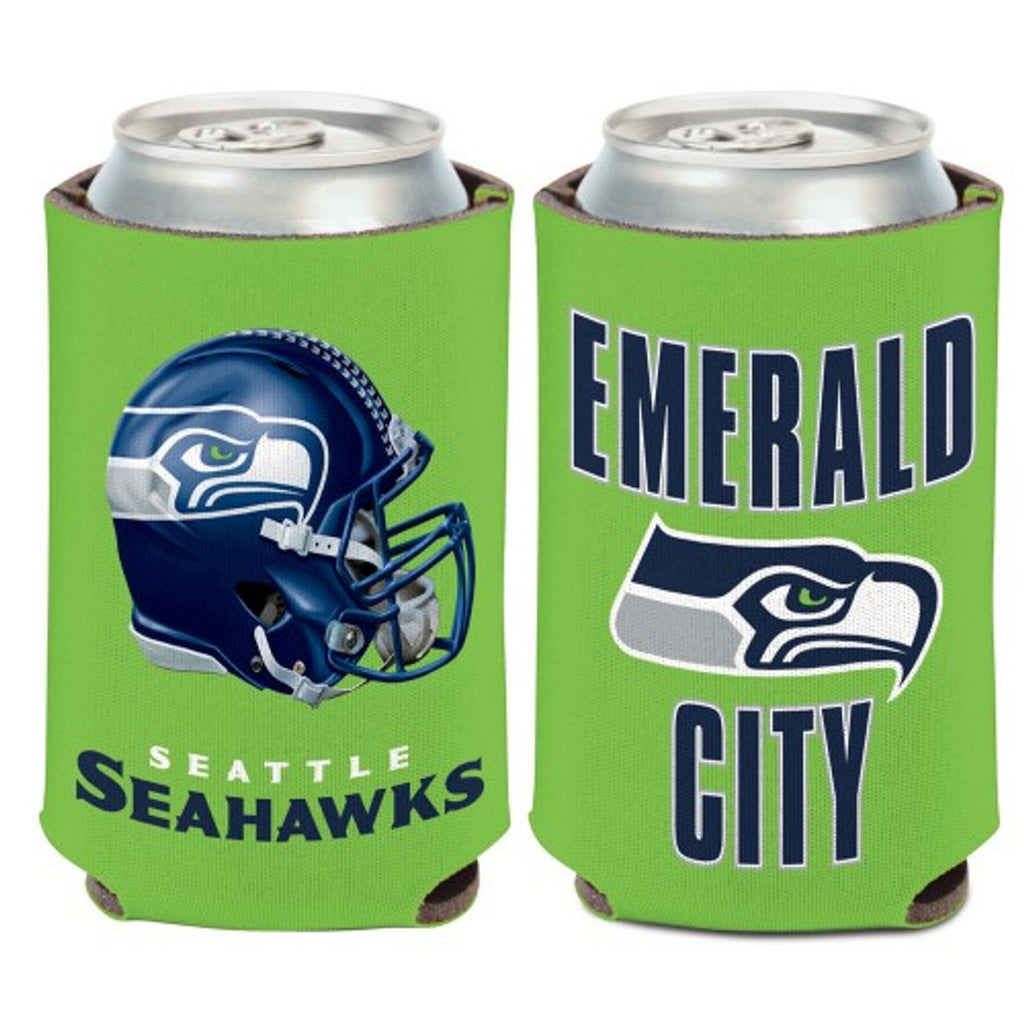 Seattle Seahawks Can Cooler Slogan Design