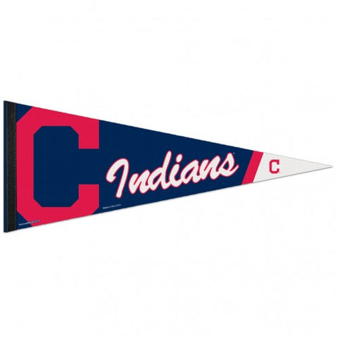 Cleveland Indians Pennant 12x30 Premium Style 