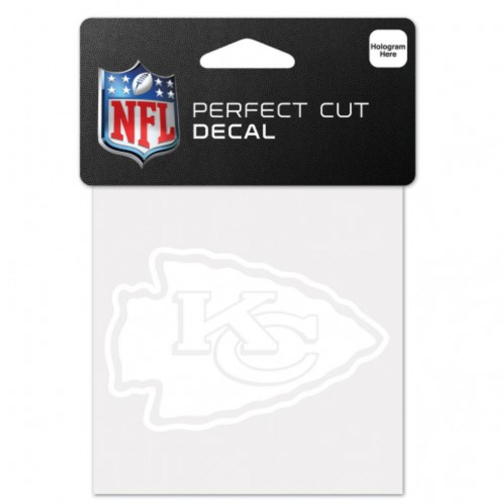 Kansas City Chiefs Decal 4x4 Perfect Cut Special Order
