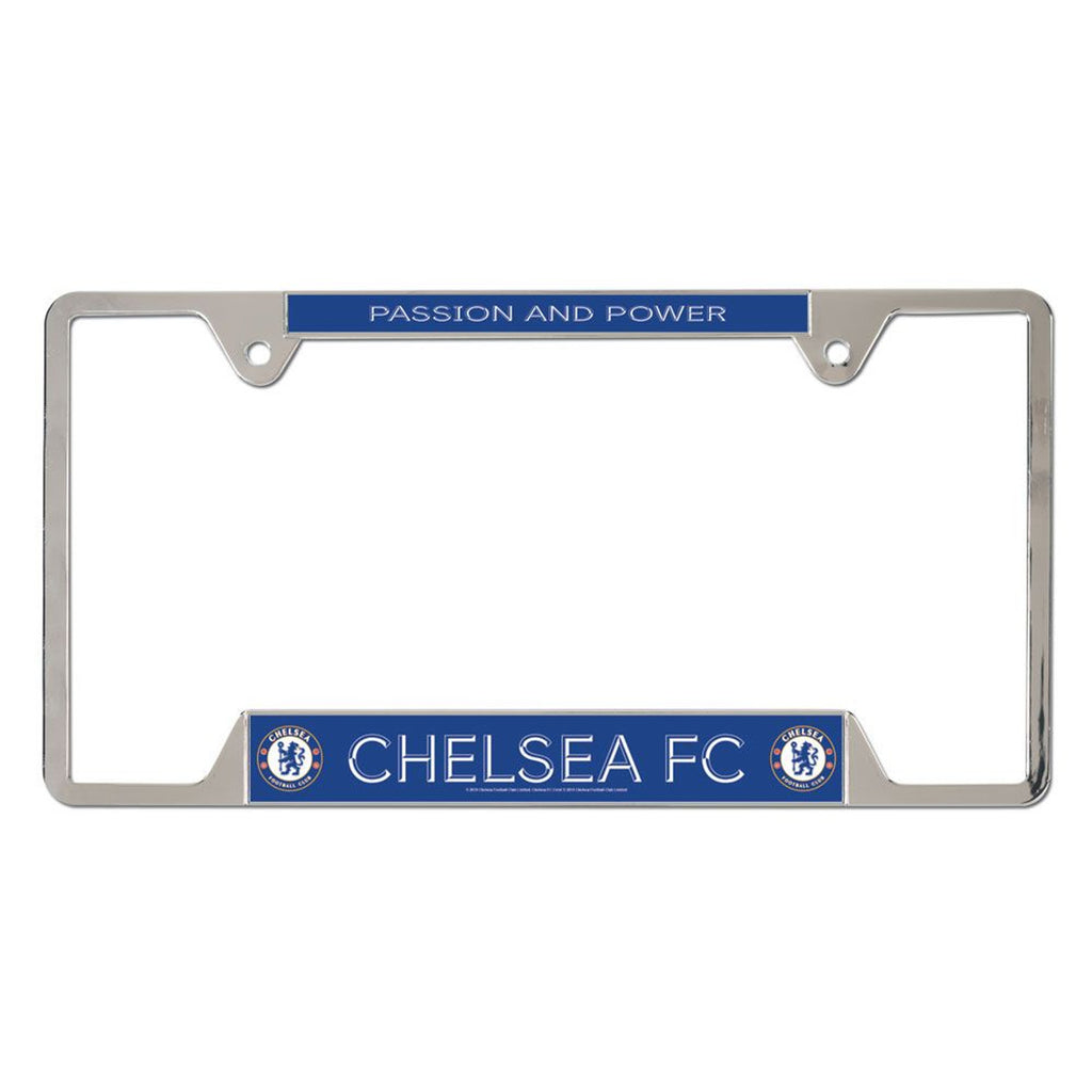 Chelsea Football Club License Plate Frame Metal Special Order