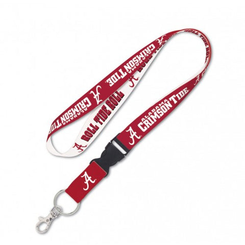 Alabama Crimson Tide Lanyard with Detachable Buckle