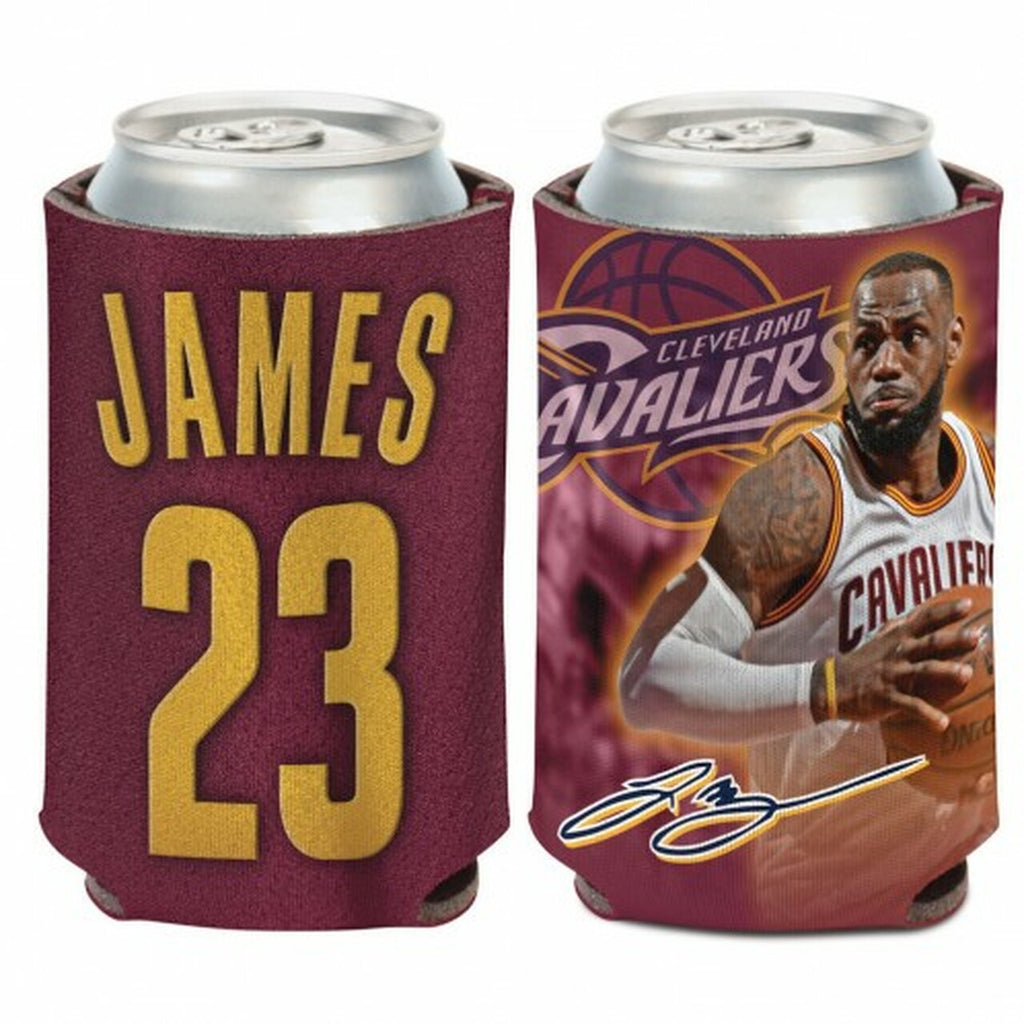 Cleveland Cavaliers Can Cooler LeBron James Design 