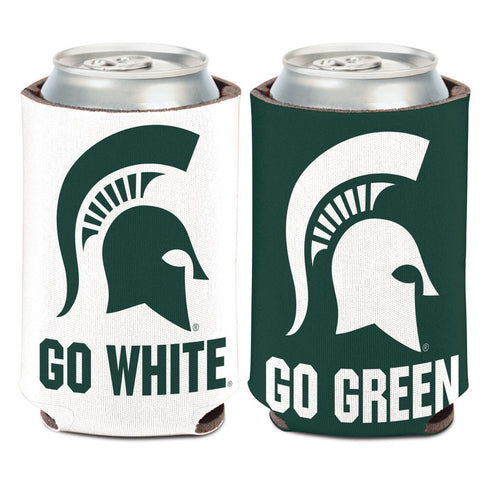 Michigan State Spartans Can Cooler Slogan Design Special Order