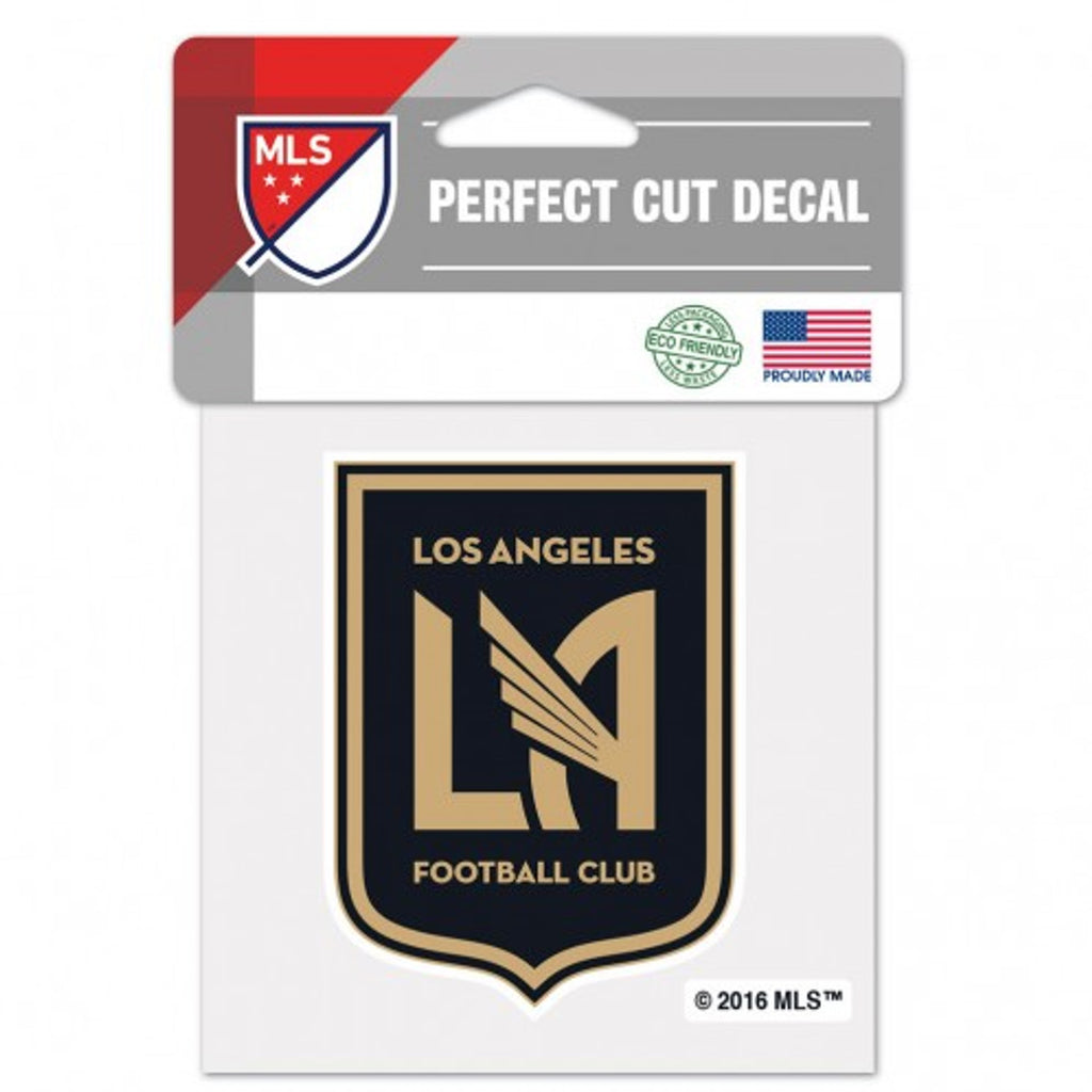 Los Angeles FC Decal 4x4 Perfect Cut Color Special Order