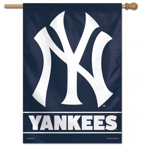 New York Yankees Banner 28x40 Vertical Third Design