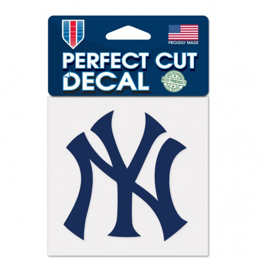 New York Yankees Decal 4x4 Perfect Cut Color