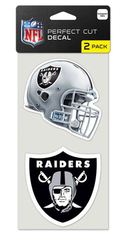 Las Vegas Raiders Set of 2 Die Cut Decals