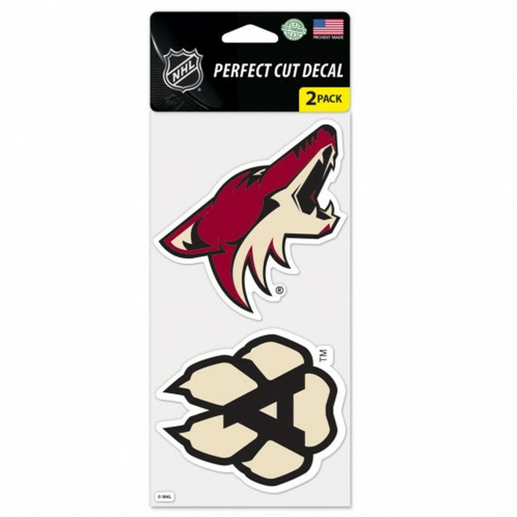 Arizona Coyotes Decal 4x4 Perfect Cut