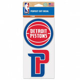 Detroit Pistons Decal 4x4 Perfect Cut