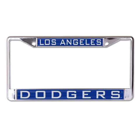 Los Angeles Dodgers License Plate Frame Inlaid Special Order