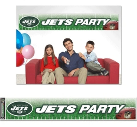 New York Jets Banner 12x65 Party Style 