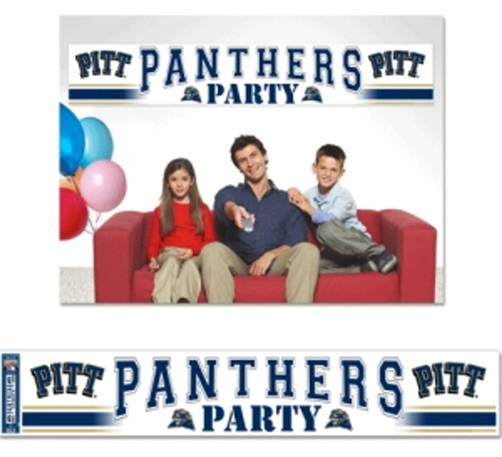 Pittsburgh Panthers Banner 12x65 Party Style CO