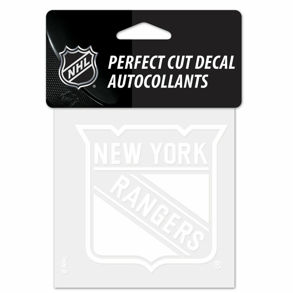 New York Rangers Decal 4x4 Perfect Cut