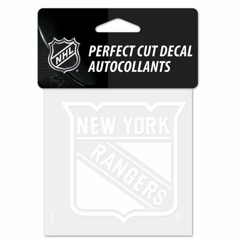 New York Rangers Decal 4x4 Perfect Cut