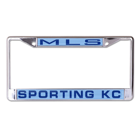 Sporting KC Wizards License Plate Frame Inlaid Special Order