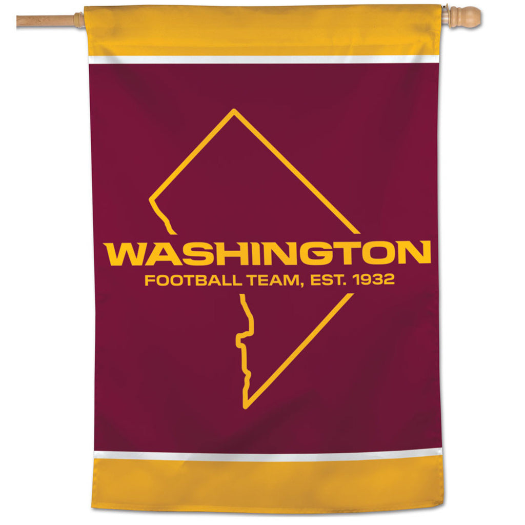 Washington Huskies Football Team Banner 28x40 Vertical
