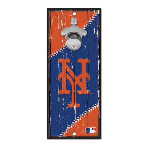 New York Mets Wood Sign