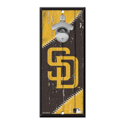 San Diego Padres Sign Wood 5x11 Bottle Opener Special Order