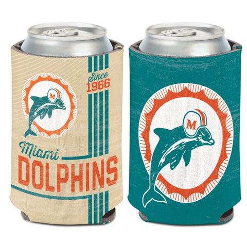 Miami Dolphins Can Cooler Vintage Design Special Order