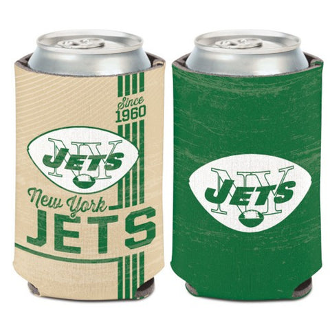 New York Jets Can Cooler Vintage Design Special Order