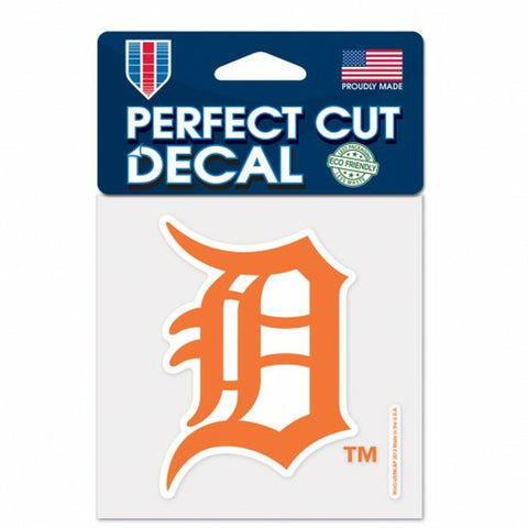 Detroit Tigers Decal 4x4 Perfect Cut