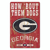 Georgia Bulldogs Sign