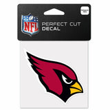 Arizona Cardinals Decal 4x4 Perfect Cut