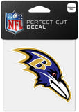 Baltimore Ravens Decal 4x4 Perfect Cut