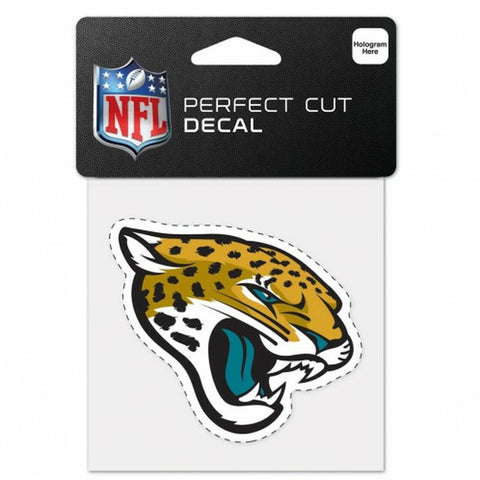 Jacksonville Jaguars Decal 4x4 Perfect Cut