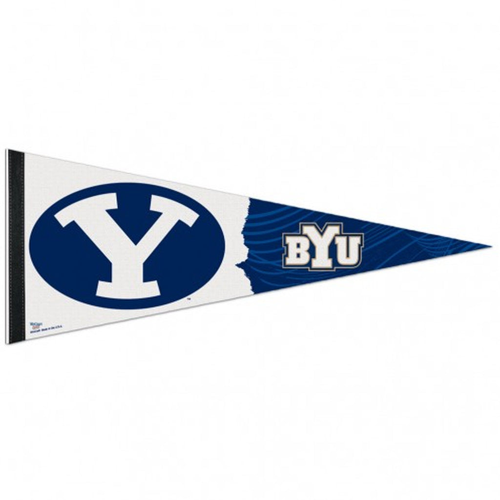 BYU Cougars Pennant 12x30 Premium Style Special Order