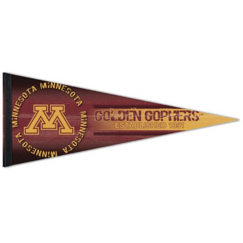 Minnesota Golden Gophers Pennant 12x30 Premium Style Special Order