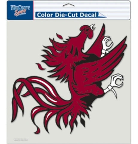 South Carolina Gamecocks Decal 8x8 Die Cut Color