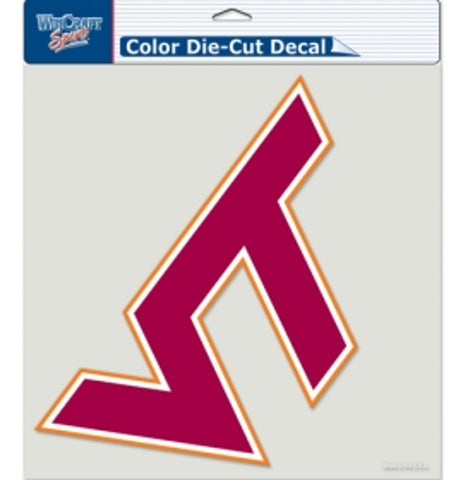 Virginia Tech Hokies Decal 8x8 Die Cut Color Special Order
