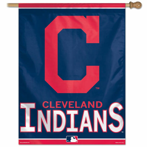 Cleveland Indians Banner 28x40 C Logo 