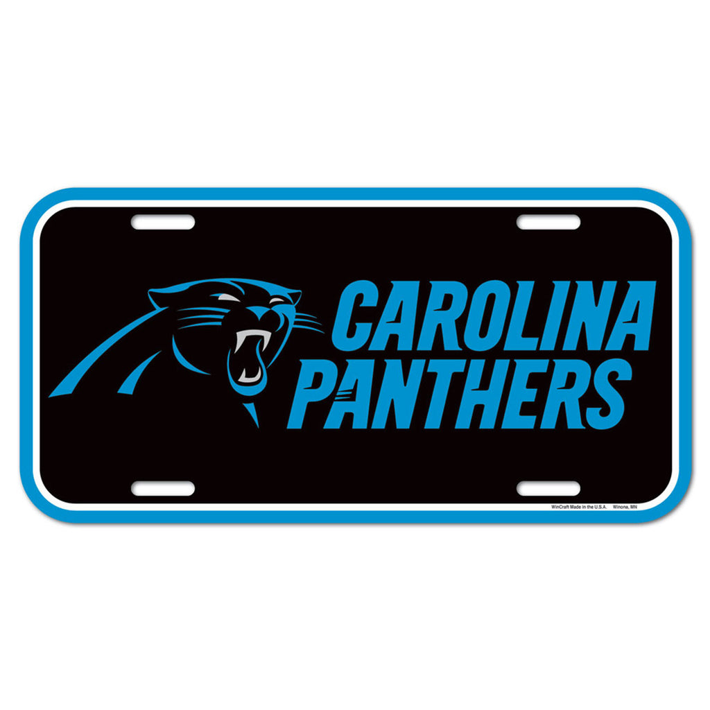 Carolina Panthers License Plate