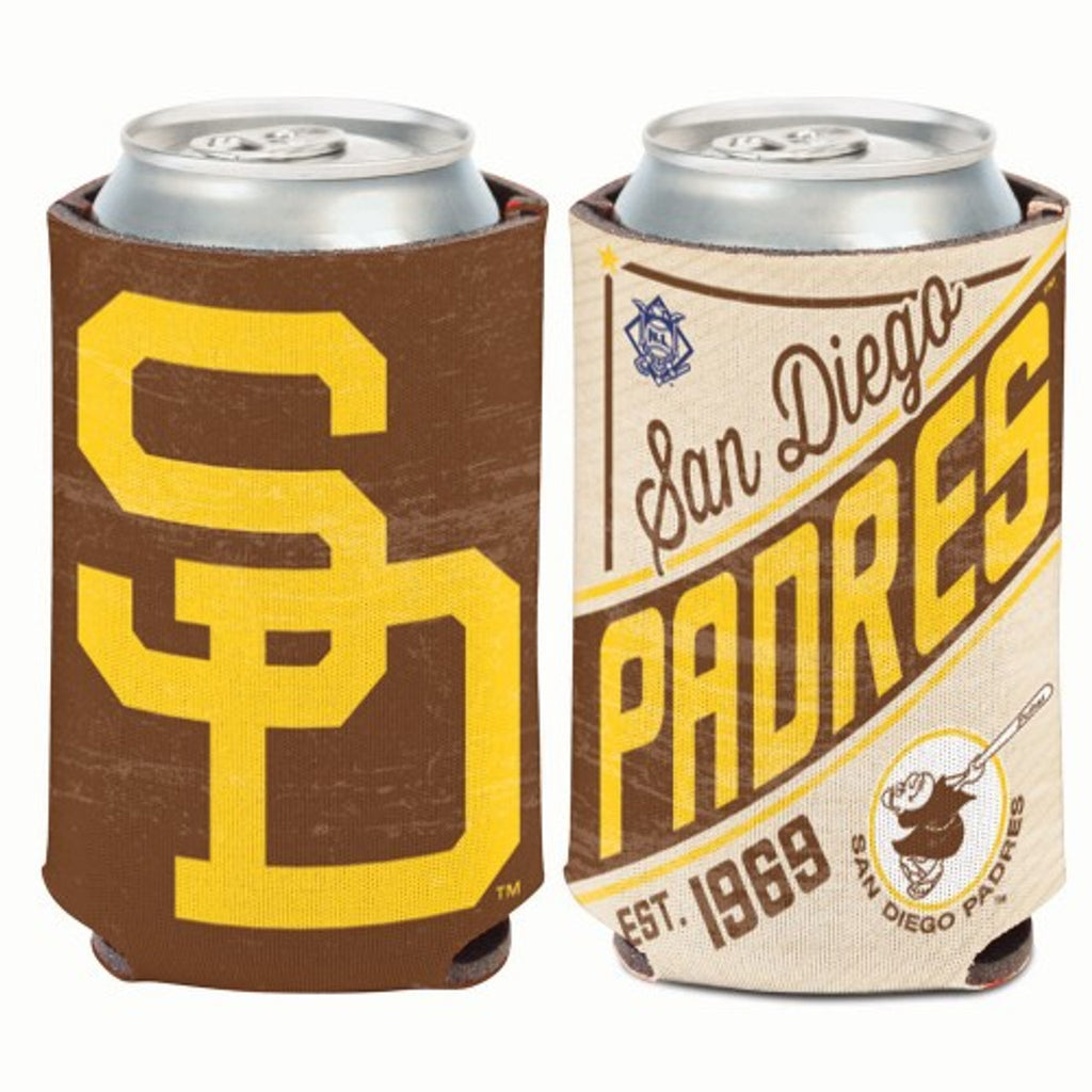 San Diego Padres Can Cooler Vintage Design Special Order