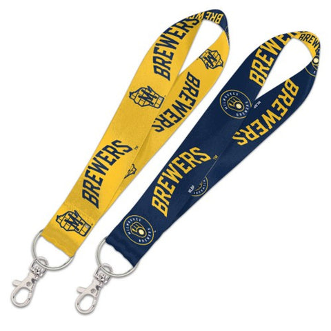 Milwaukee Brewers Key Strap 1 Inch Special Order