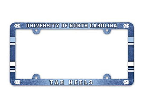 North Carolina Tar Heels License Plate Frame Full Color