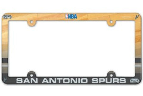 San Antonio Spurs License Plate Frame Full Color