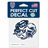 North Carolina Tar Heels Decal 4x4 Perfect Cut