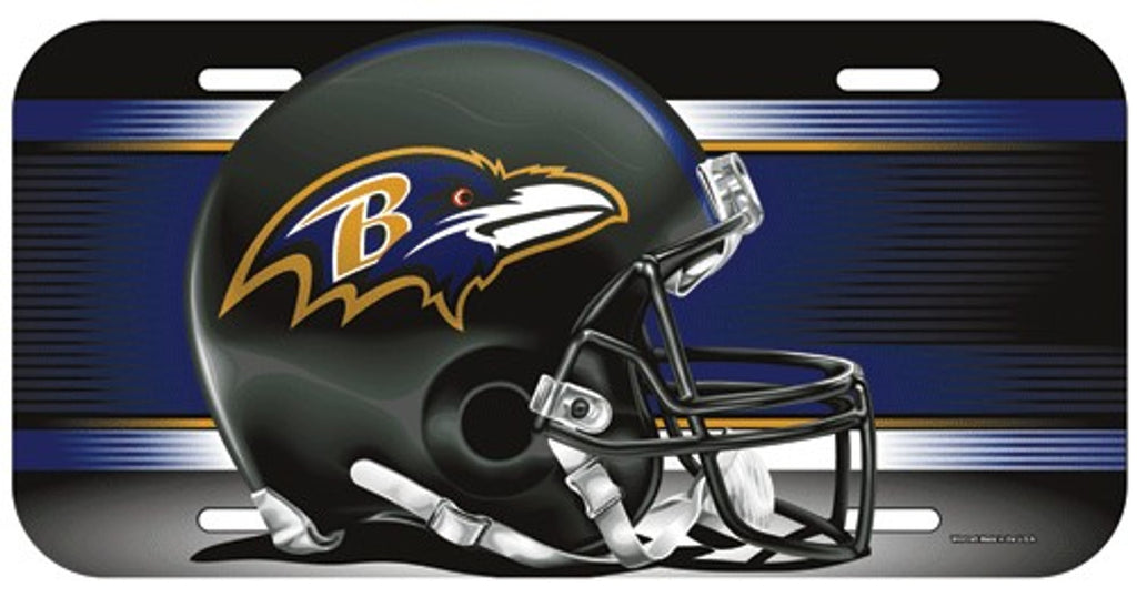 Baltimore Ravens License Plate