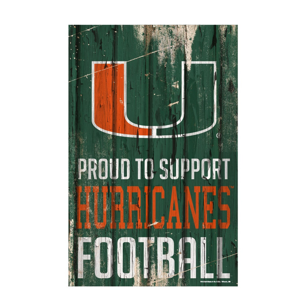 Miami Hurricanes Sign