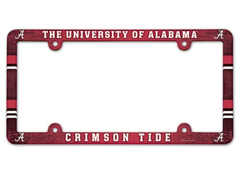 Alabama Crimson Tide License Plate Frame Full Color