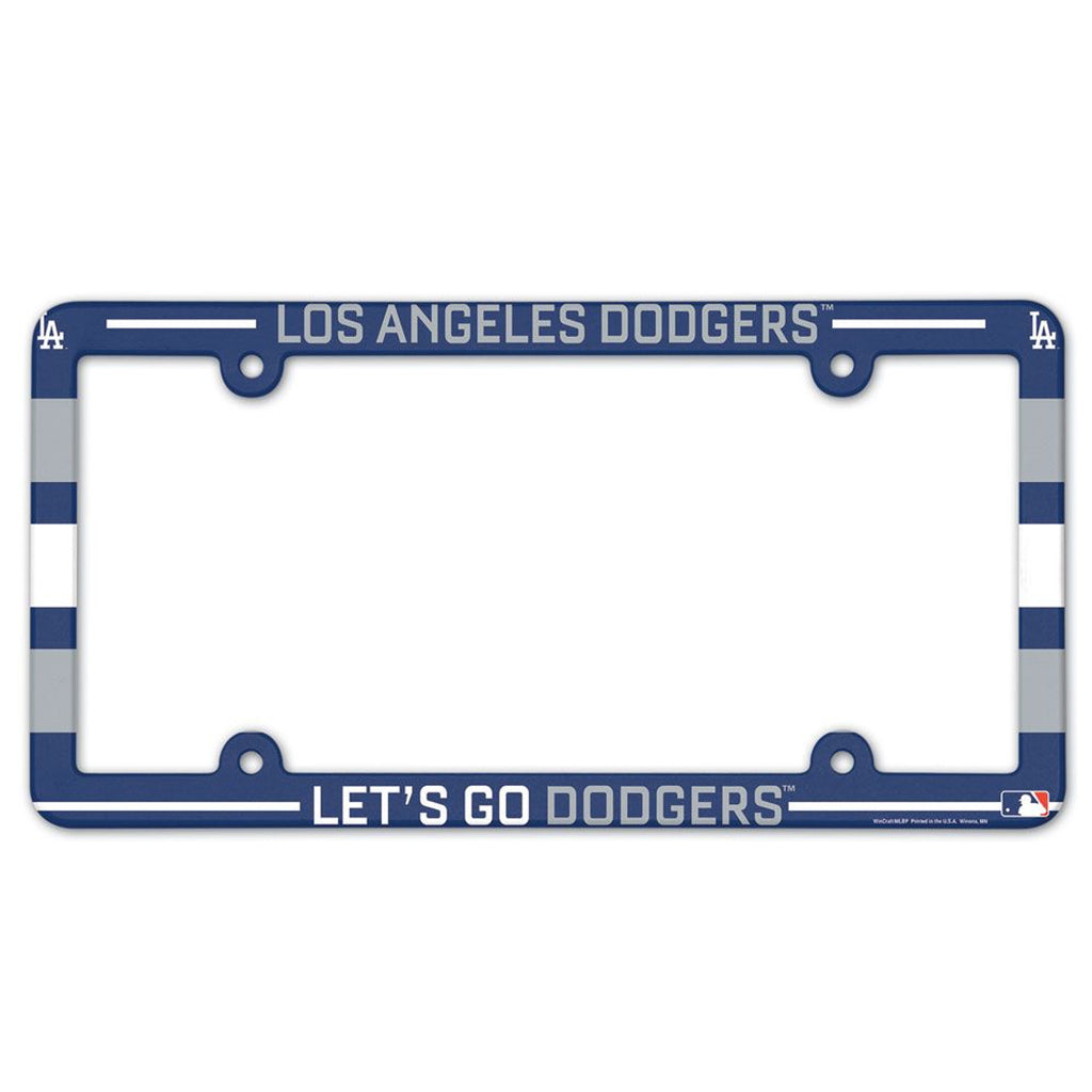 Los Angeles Dodgers License Plate Frame Full Color