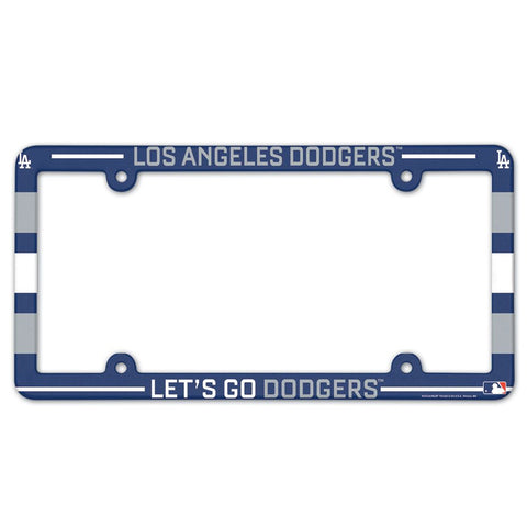 Los Angeles Dodgers License Plate Frame Full Color
