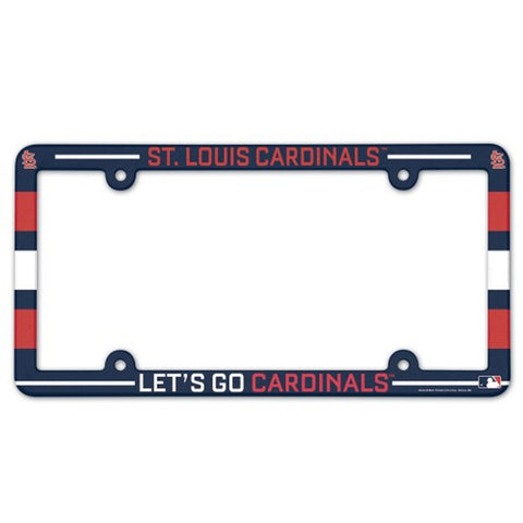 St. Louis Cardinals License Plate Frame Full Color