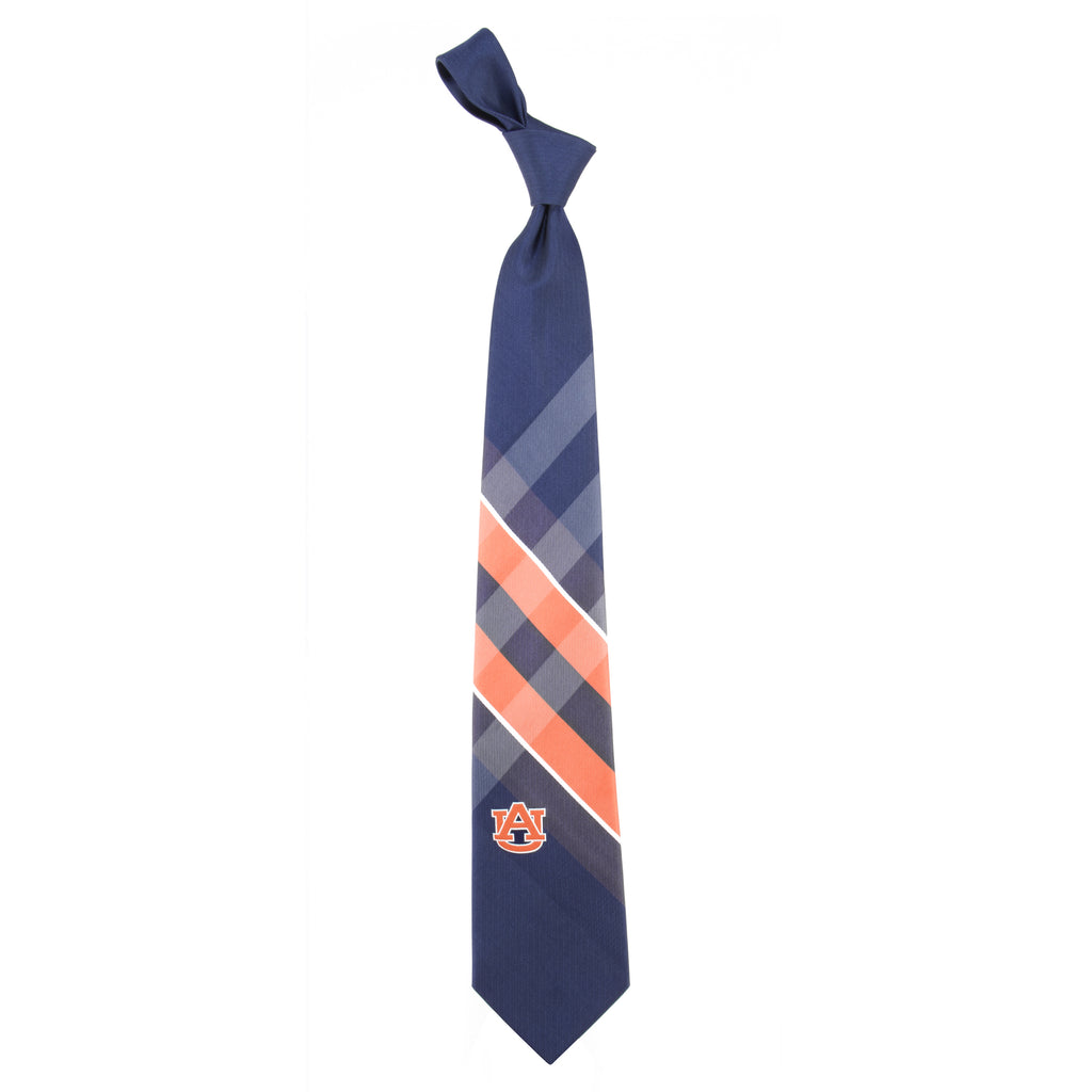  Auburn Tigers Grid Style Neck Tie